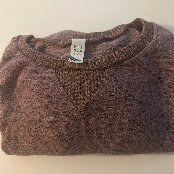 Women’s Sweater Burgandy Pullover LS Size L - Picture 6 of 7